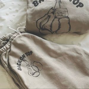 Heavy Manners BACK ON TOP Sweatpants